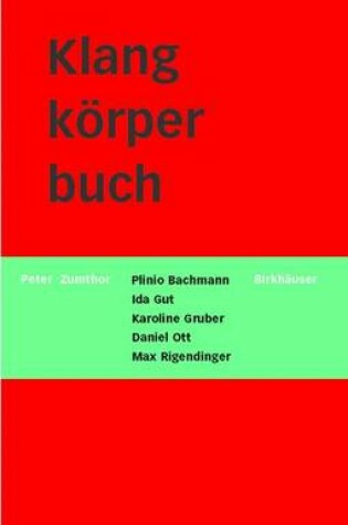 Cover of Klankorperbuch German