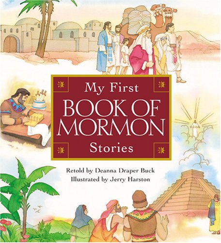 Book cover for My First Book of Mormon Stories