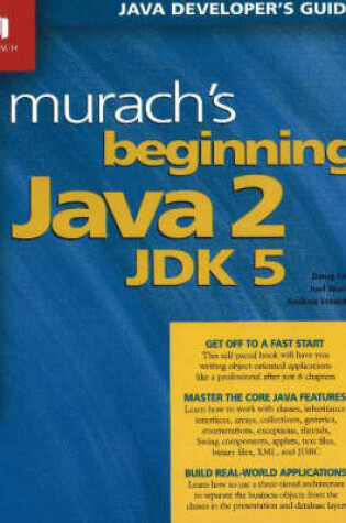 Cover of Murach's Beginning Java 2, Jdk 5