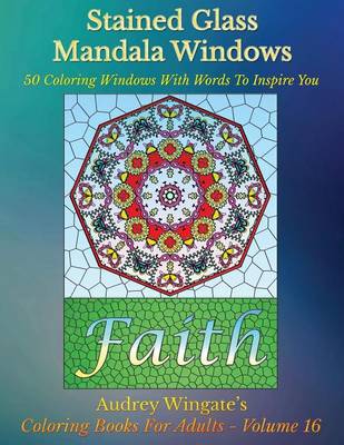 Book cover for Stained Glass Mandala Windows