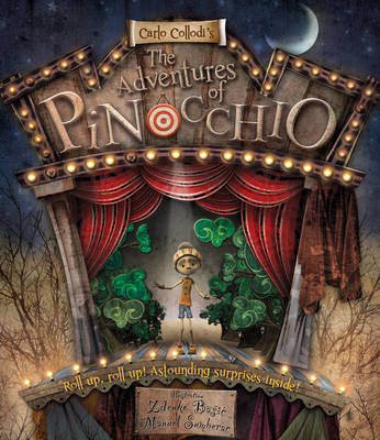 Book cover for The Adventures of Pinocchio