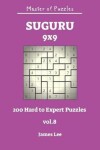 Book cover for Master of Puzzles - Suguru 200 Hard to Expert 9x9 Vol.8