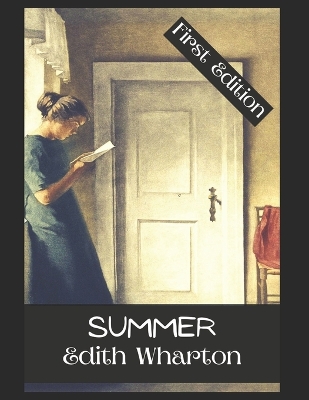 Book cover for Summer Novel by Edith Wharton 1917