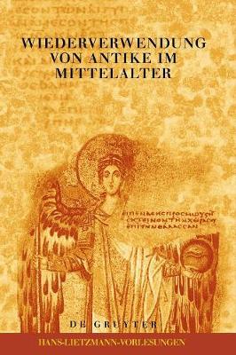 Book cover for Wiederverwendung von Antike im Mittelalter