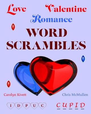 Book cover for Love / Valentine / Romance Word Scrambles