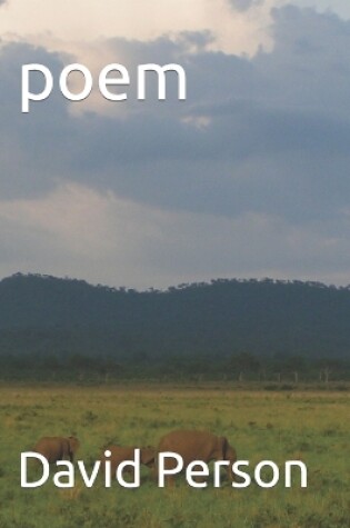 Cover of poem