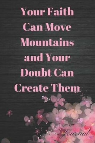 Cover of Your Faith Can Move Mountains and Your Doubt Can Create Them