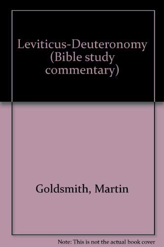 Book cover for Leviticus-Deuteronomy