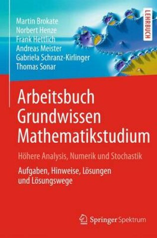 Cover of Arbeitsbuch Grundwissen Mathematikstudium - Hoehere Analysis, Numerik Und Stochastik