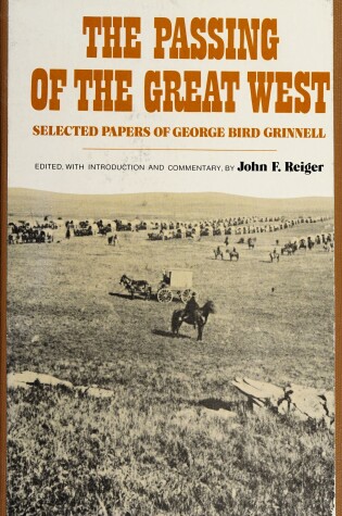 Cover of Passing of the Great West