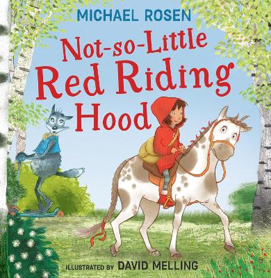 Book cover for Not-So-Little Red Riding Hood