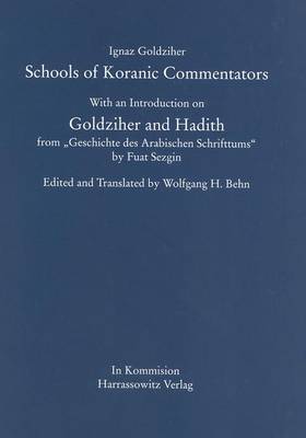 Book cover for Schools of Koranic Commentators