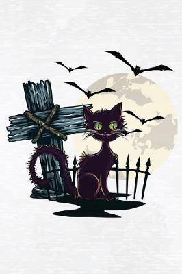 Book cover for Graveyard Bats & Cat Notebook