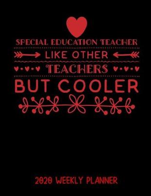 Book cover for Special Education Teacher 2020 Weekly Planner