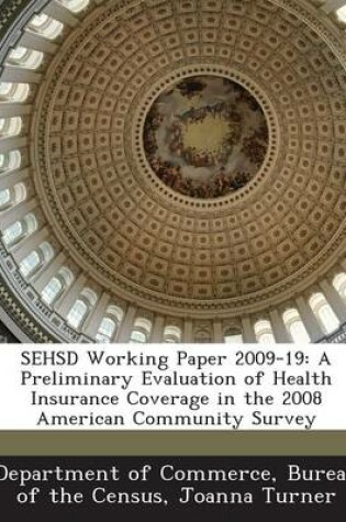 Cover of Sehsd Working Paper 2009-19