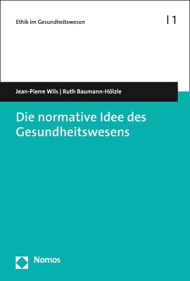 Cover of Die Normative Idee Des Gesundheitswesens