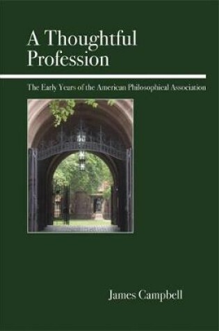 Cover of A Thoughtful Profession