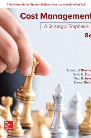 Cover of ISE Cost Management: A Strategic Emphasis
