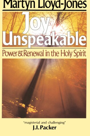 Cover of Joy Unspeakable