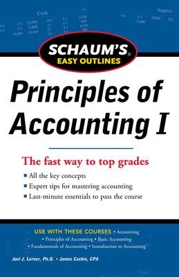 Book cover for SCHAUM'S EASY OUTLINE OF PRINCIPLES OF ACCOUNTING