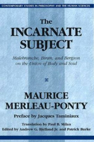 Cover of The Incarnate Subject