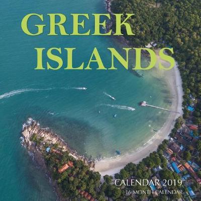 Book cover for Greek Islands Calendar 2019