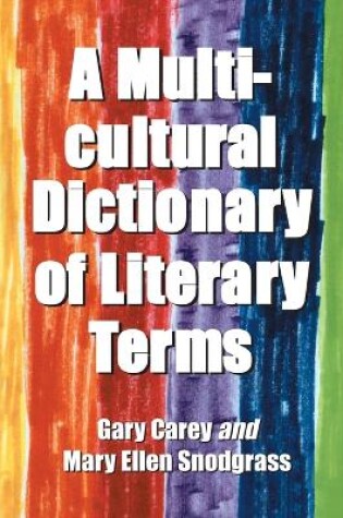 Cover of A Multicultural Dictionary of Literary Terms