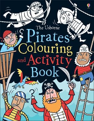 Book cover for Pirates Colouring and Activity Book
