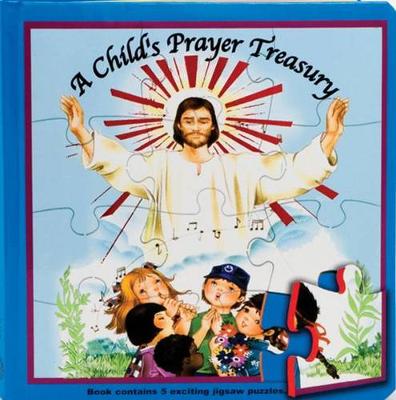 Book cover for A Child's Prayer Treasury (Puzzle Book)