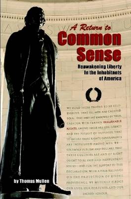 Book cover for A Return to Common Sense