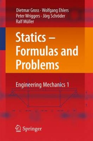 Cover of Statics - Formulas and Problems