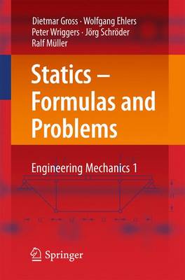 Book cover for Statics - Formulas and Problems