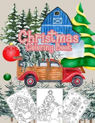 Book cover for Christmas Coloring Book