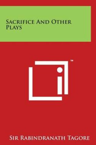 Cover of Sacrifice And Other Plays