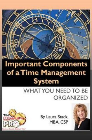 Cover of Important Components of a Time Management System