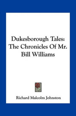 Cover of Dukesborough Tales