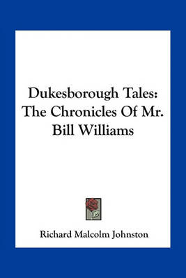 Book cover for Dukesborough Tales