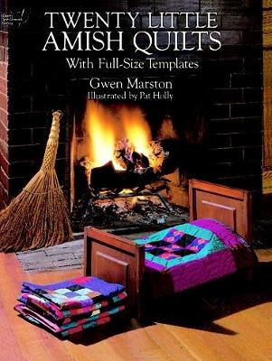 Book cover for Twenty Little Amish Quilts