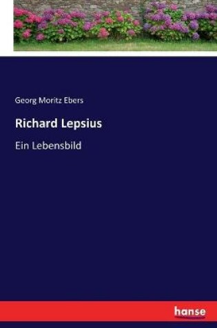 Cover of Richard Lepsius