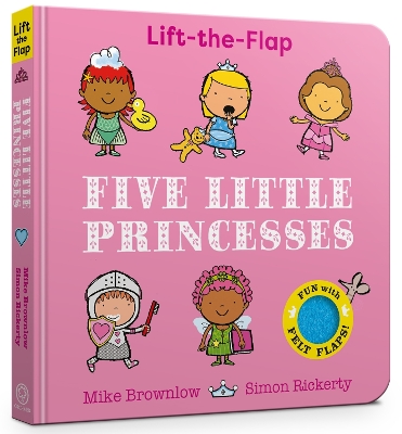 Book cover for Five Little Princesses