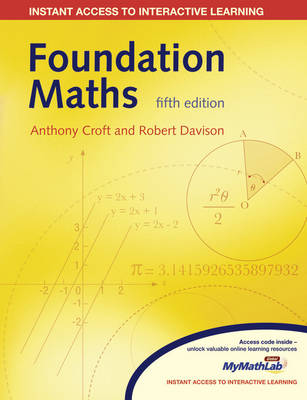 Book cover for Foundation Mathematics with Global Student Access Card with Dictionary