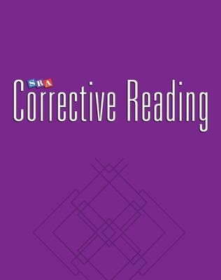 Book cover for Corrective Reading Comprehension Level B2, Blackline Masters