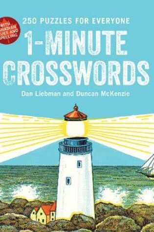 Cover of 1-Minute Crosswords: 250 Puzzles for Everyone Low Price Edition