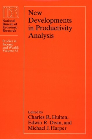 Cover of New Developments in Productivity Analysis