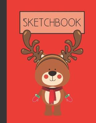 Book cover for Reindeer Sketchbook