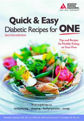 Book cover for Quick and Easy Diabetic Recipes for One