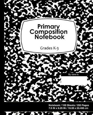 Book cover for Primary Composition Notebook