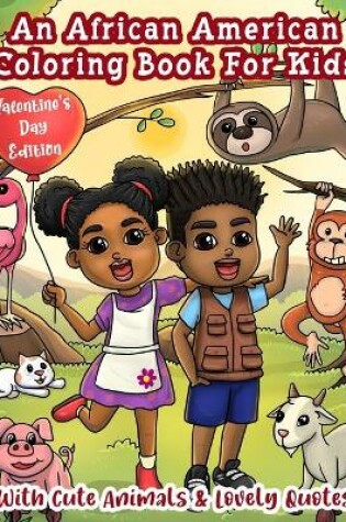 Cover of An African American Coloring Book For Kids