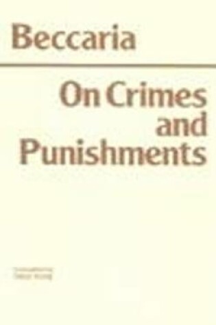 Cover of On Crimes & Publishments