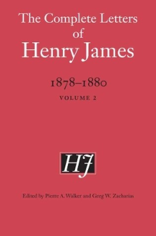 Cover of The Complete Letters of Henry James, 1878–1880